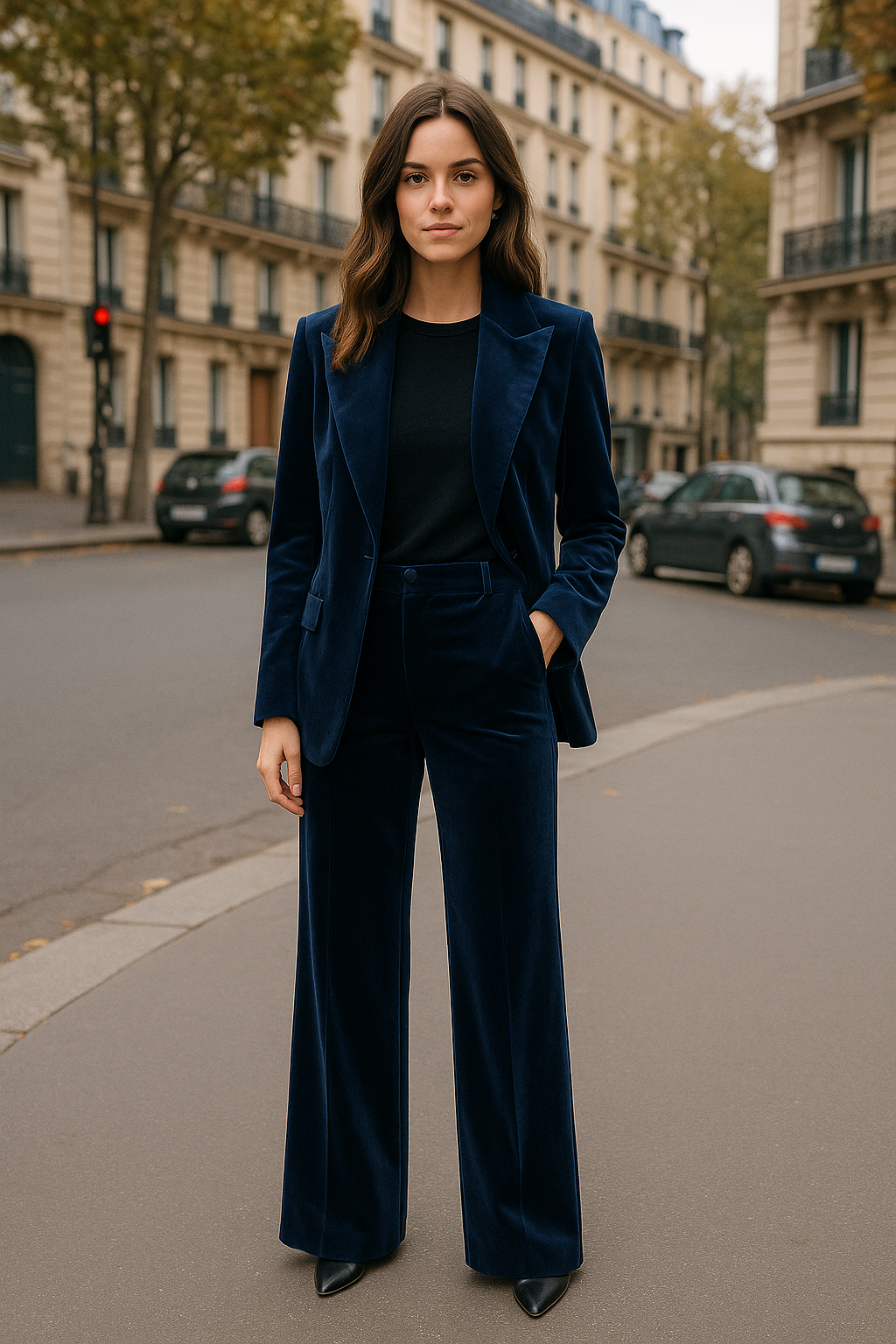 ITALIAN STAR VELVET PANT