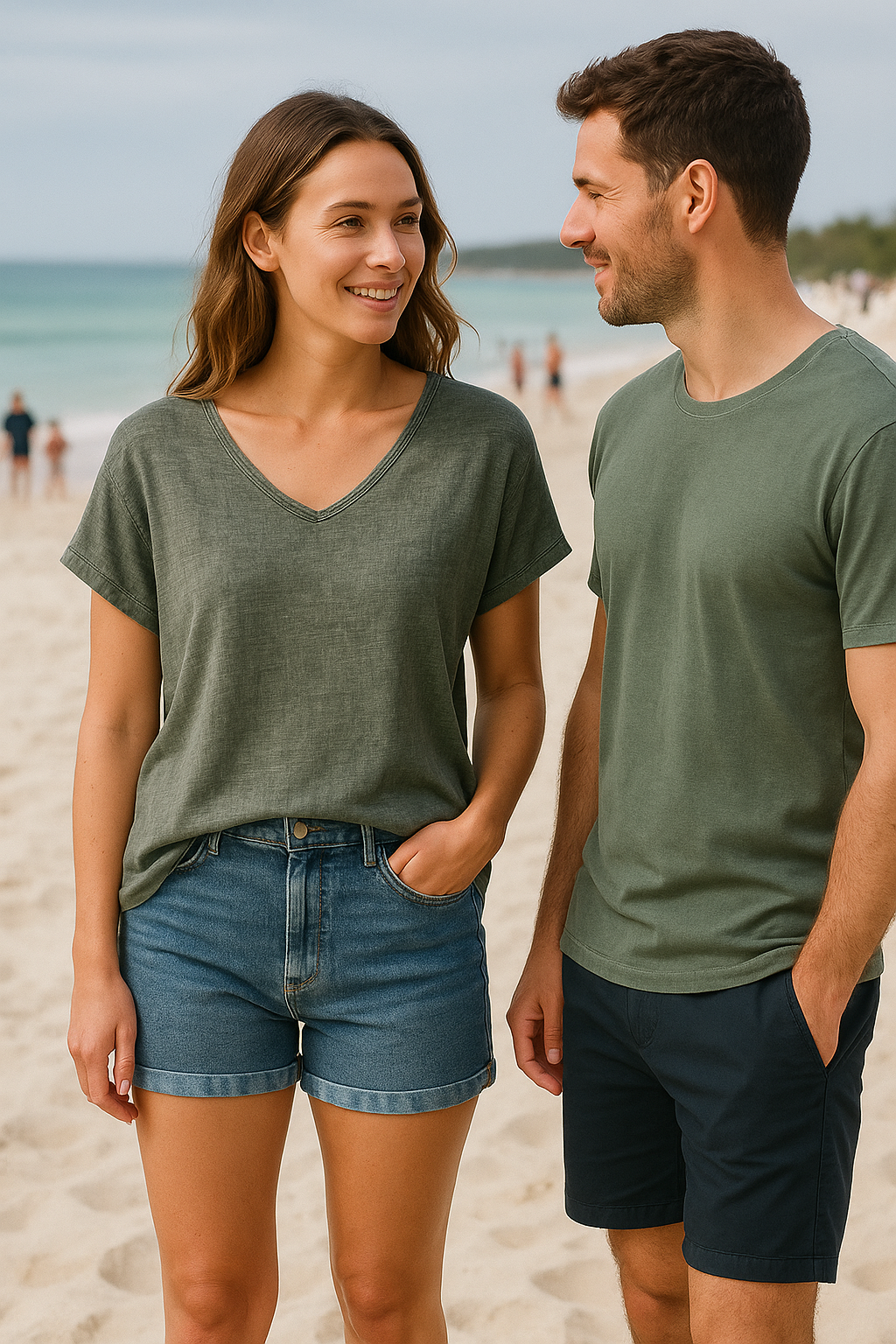 ITALIAN STAR S/SLEEVE CALYPSO TOP
