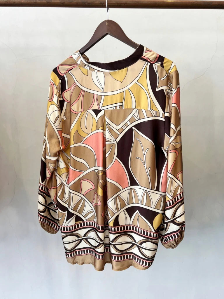 URBAN LUX SHIRT ABSTRACT VISCOSE
