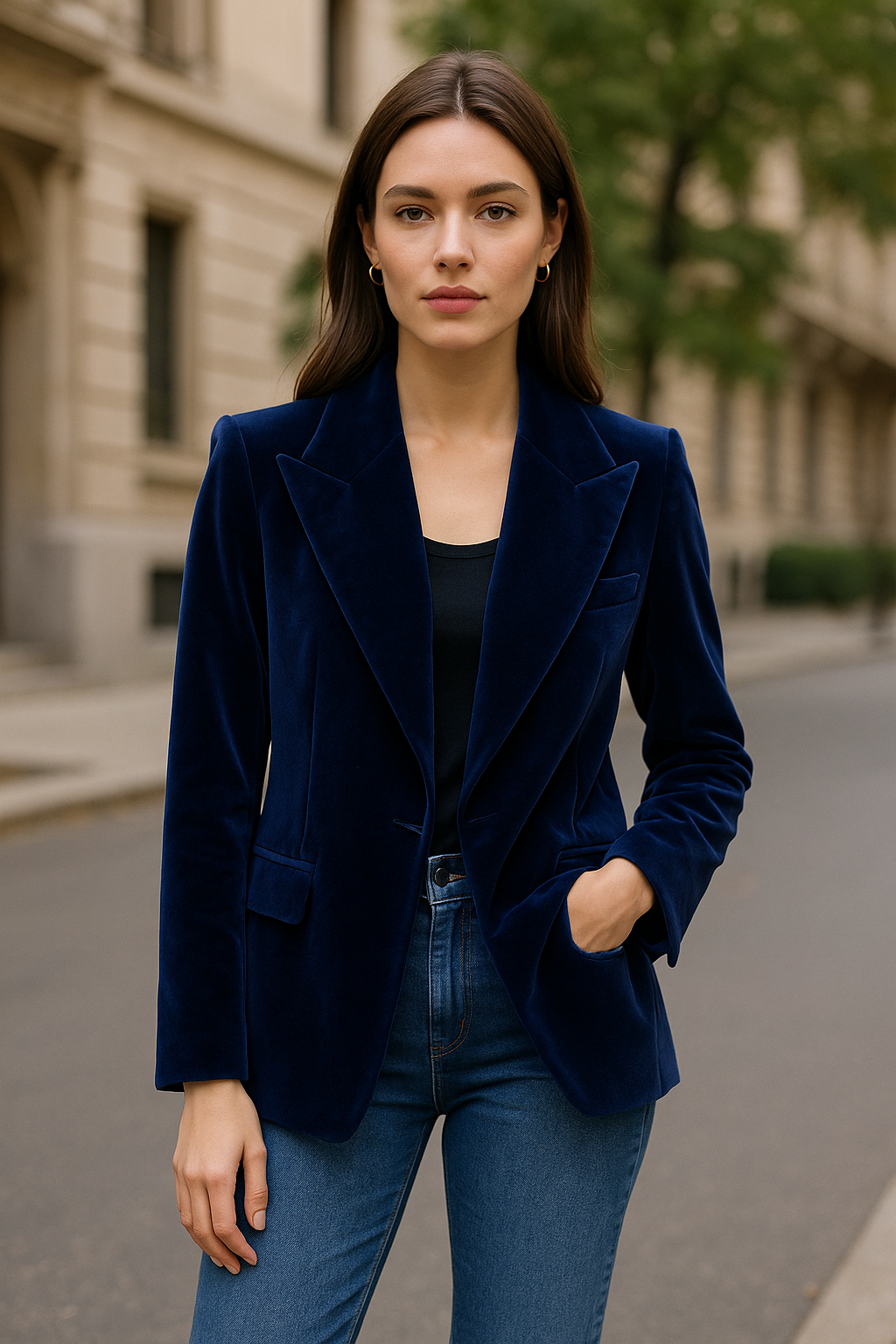 ITALIAN STAR JETS VELVET JACKET