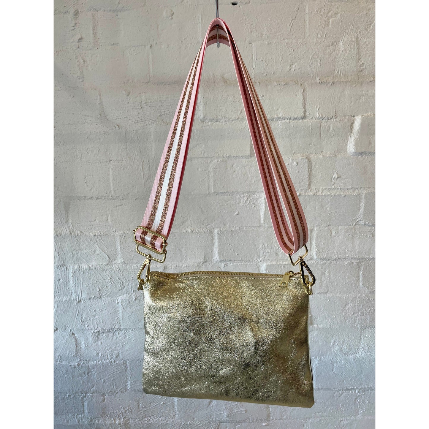 URBAN LUXURY FOILED CROSSOVER BAG