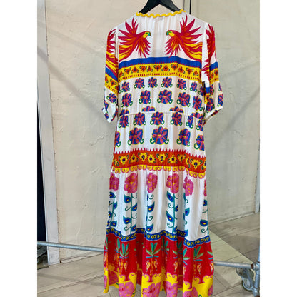 JOOP & GYPSY CUBAN VACAY BIRD DRESS