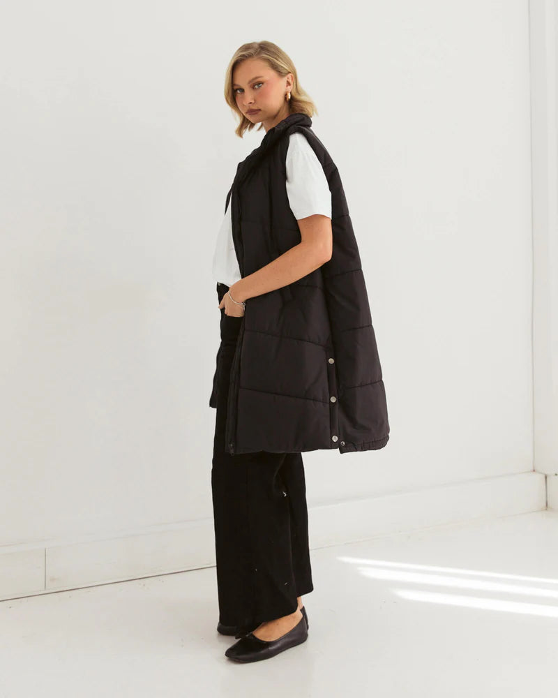 PAPER HEART GILLET PUFFER VEST