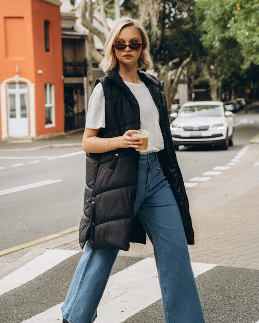 PAPER HEART GILLET PUFFER VEST