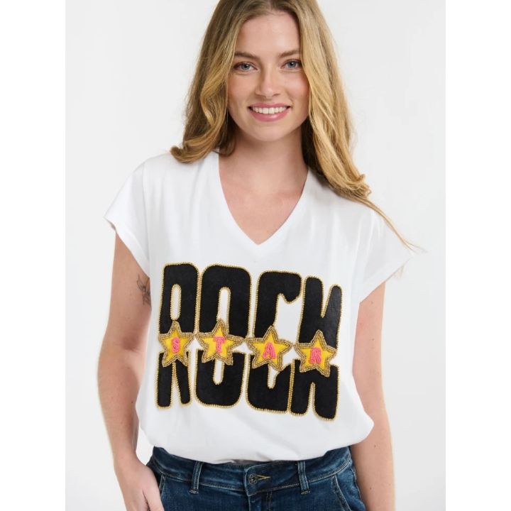 ITALIAN STAR ROCK STAR TEE