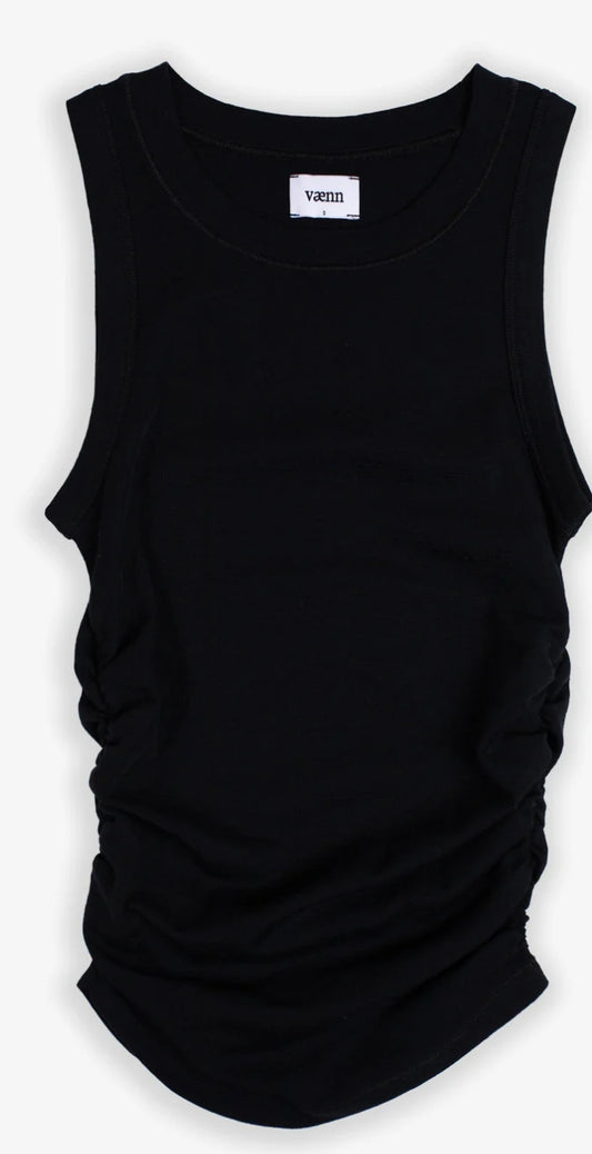 VAENN SHIRRED SIDE TANK