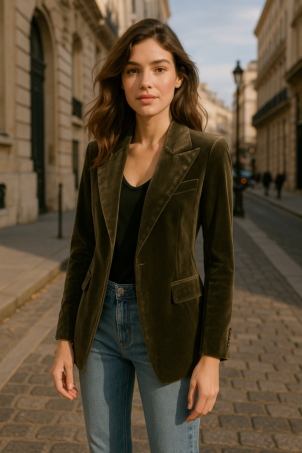 ITALIAN STAR JETS VELVET JACKET